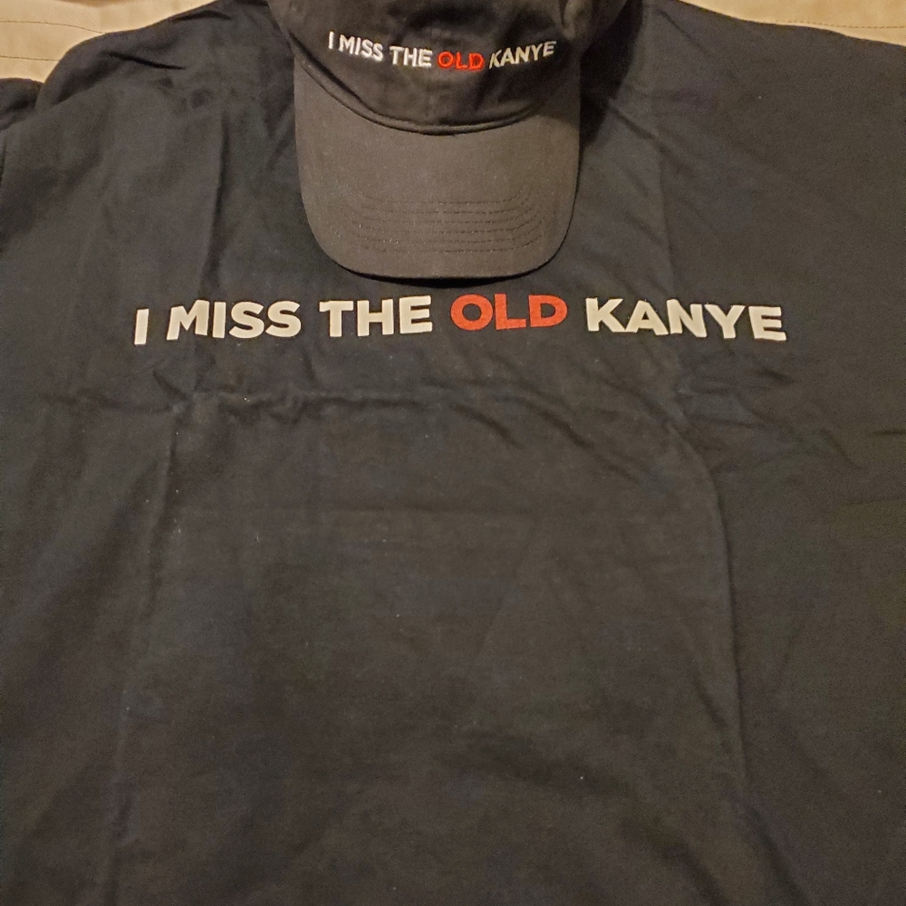 I Miss The Old Kanye T SHIRT And And Adustable Hat